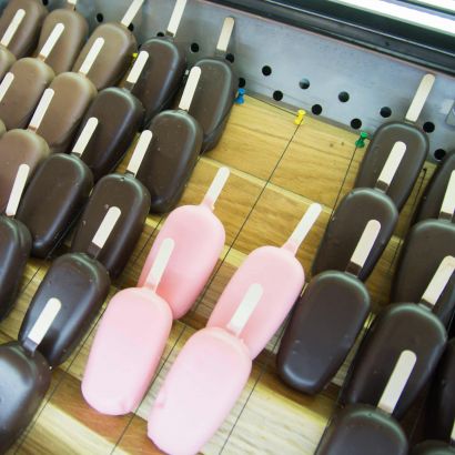 Stecchi and biscotti gelato