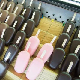 Stecchi and biscotti gelato